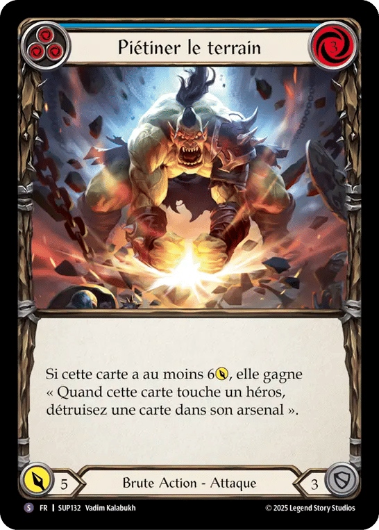 Piétiner le terrain — Super Slam — Flesh and Blood