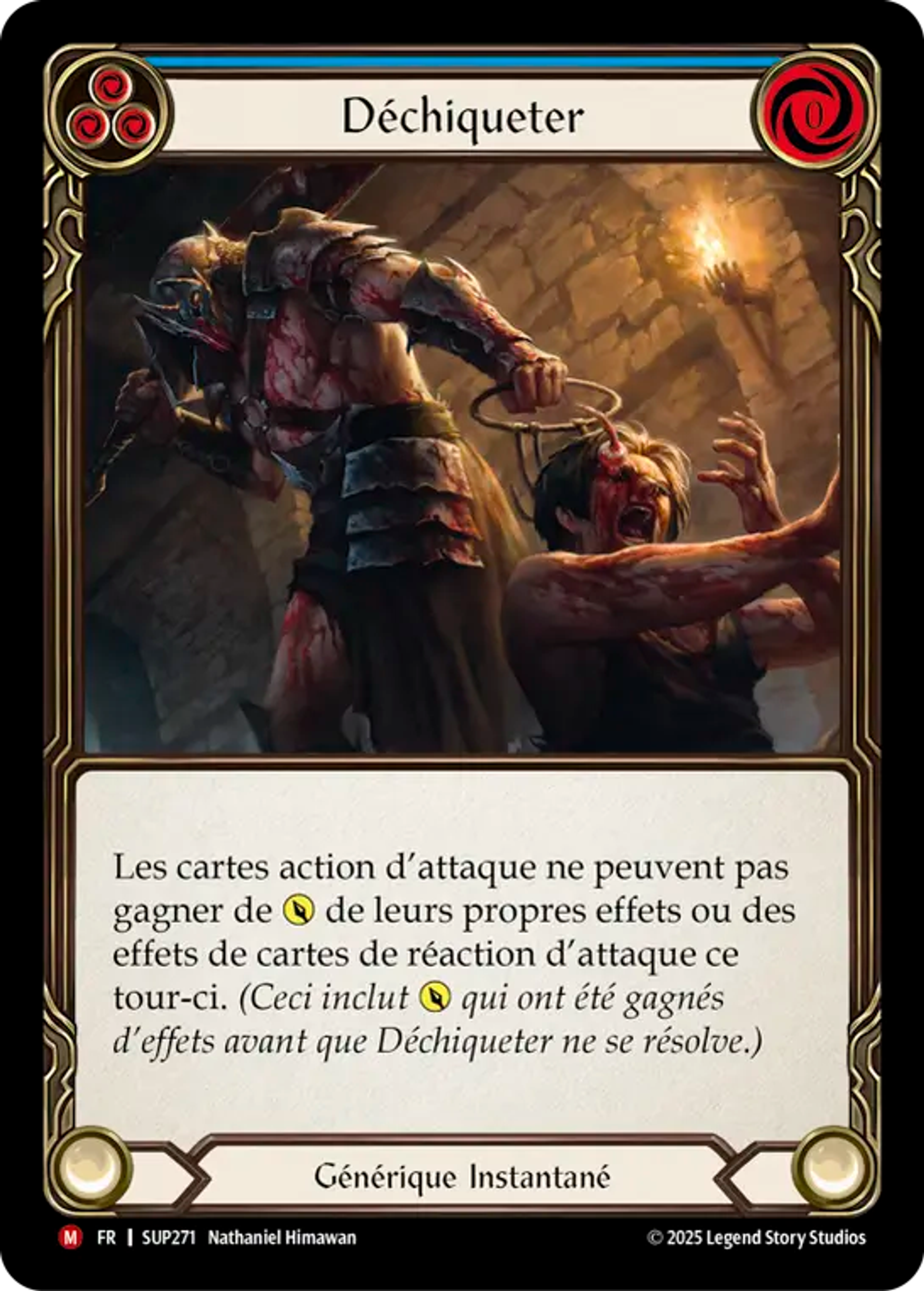 Déchiqueter — Super Slam — Flesh and Blood