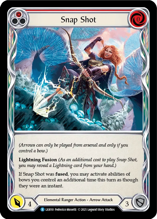 Snap Shot (Red) — Lexi - Blitz Deck — Flesh and Blood