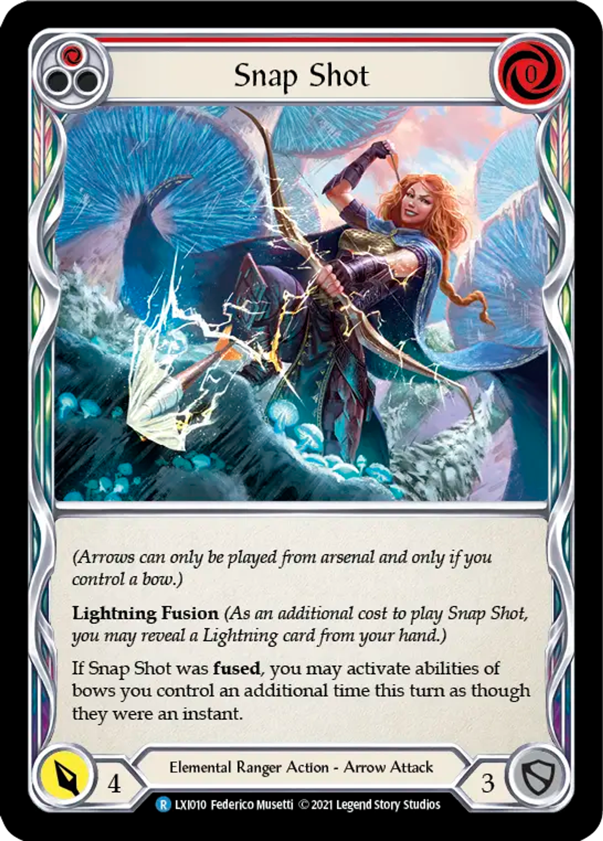 Snap Shot (Red) — Lexi - Blitz Deck — Flesh and Blood