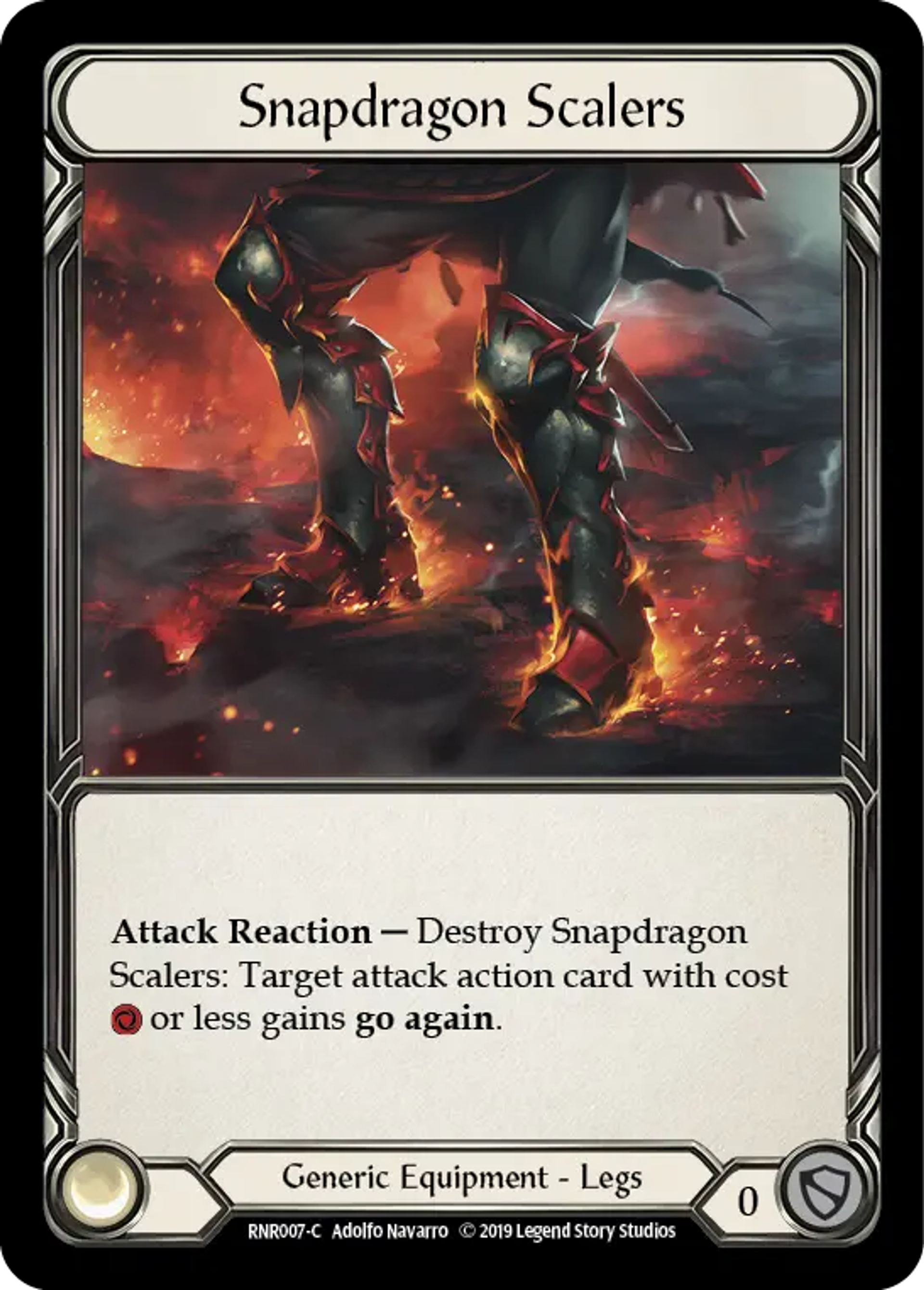 Snapdragon Scalers — Rhinar, Reckless Rampage - Hero Deck — Flesh and Blood