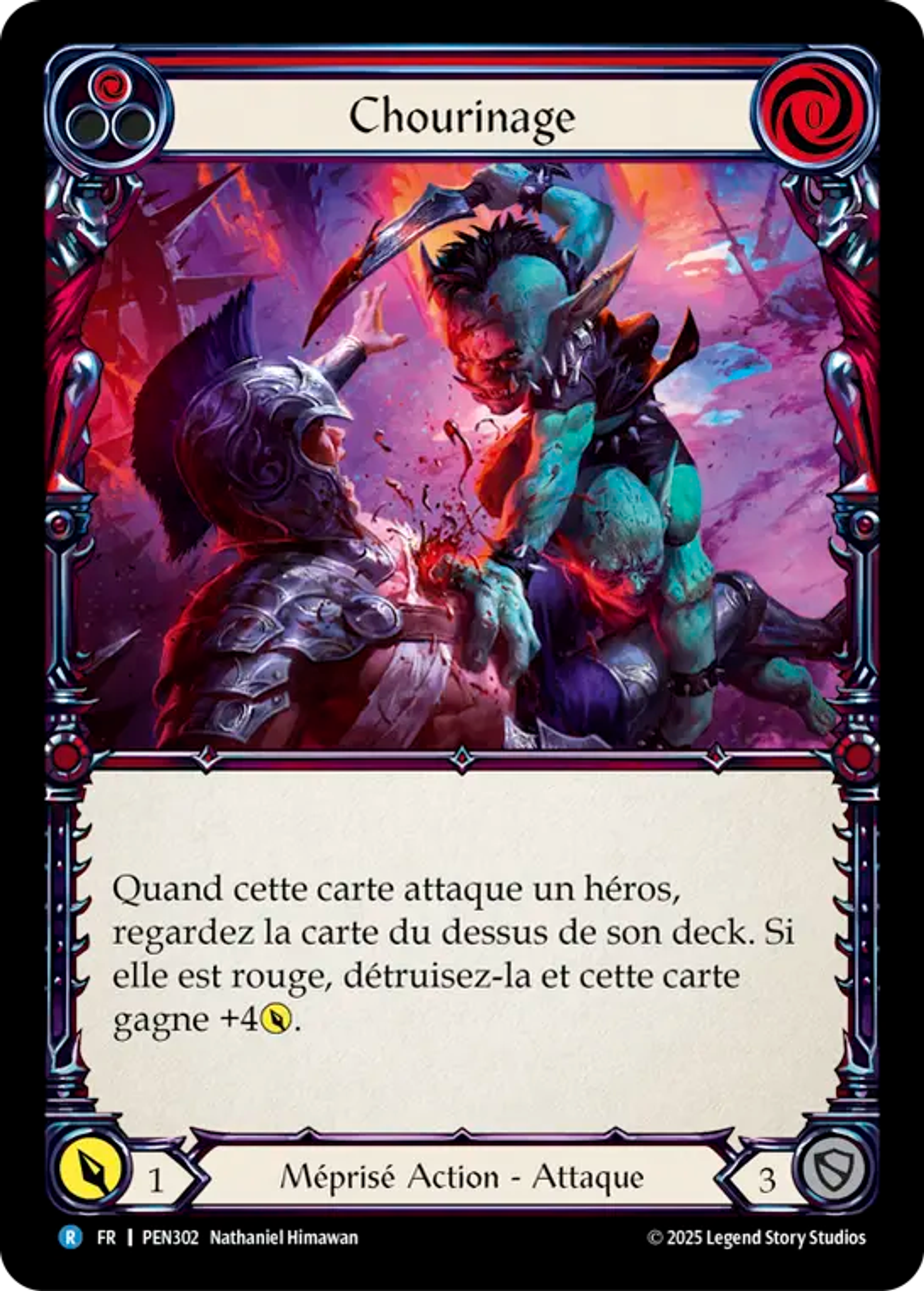 Snarky Prick (Red) — Compendium of Rathe — Flesh and Blood