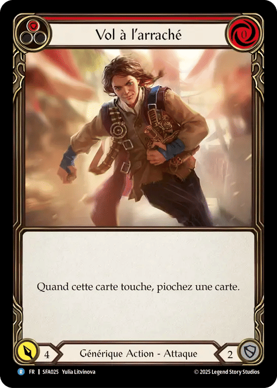 Vol à l’arraché — Silver Age Chapter 2 - Fai — Flesh and Blood