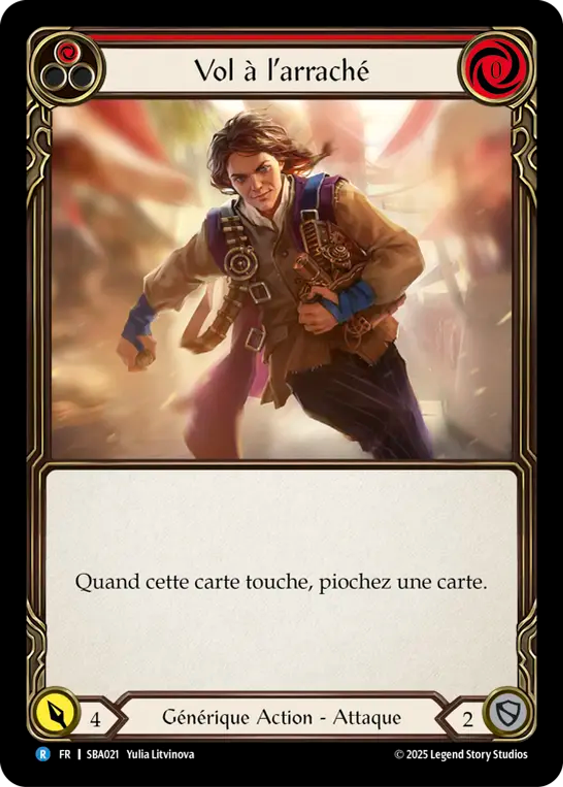 Vol à l’arraché — Silver Age Chapter 3 - Briar — Flesh and Blood