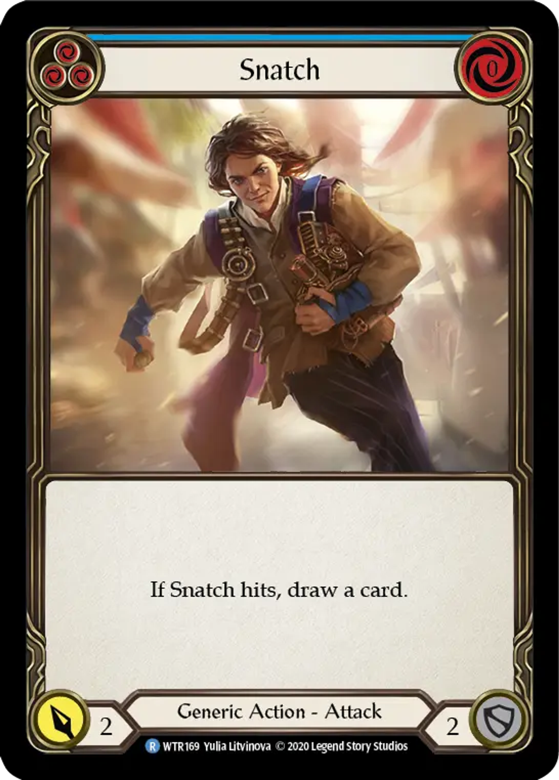 Snatch (Blue) — Welcome to Rathe - Unlimited — Flesh and Blood