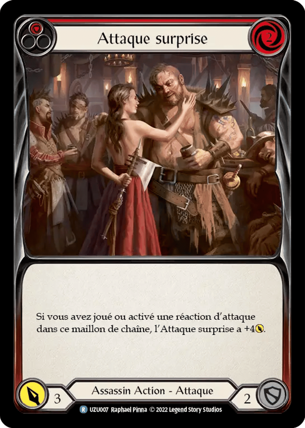 Attaque surprise from Uzuri - Blitz Deck - Flesh and Blood