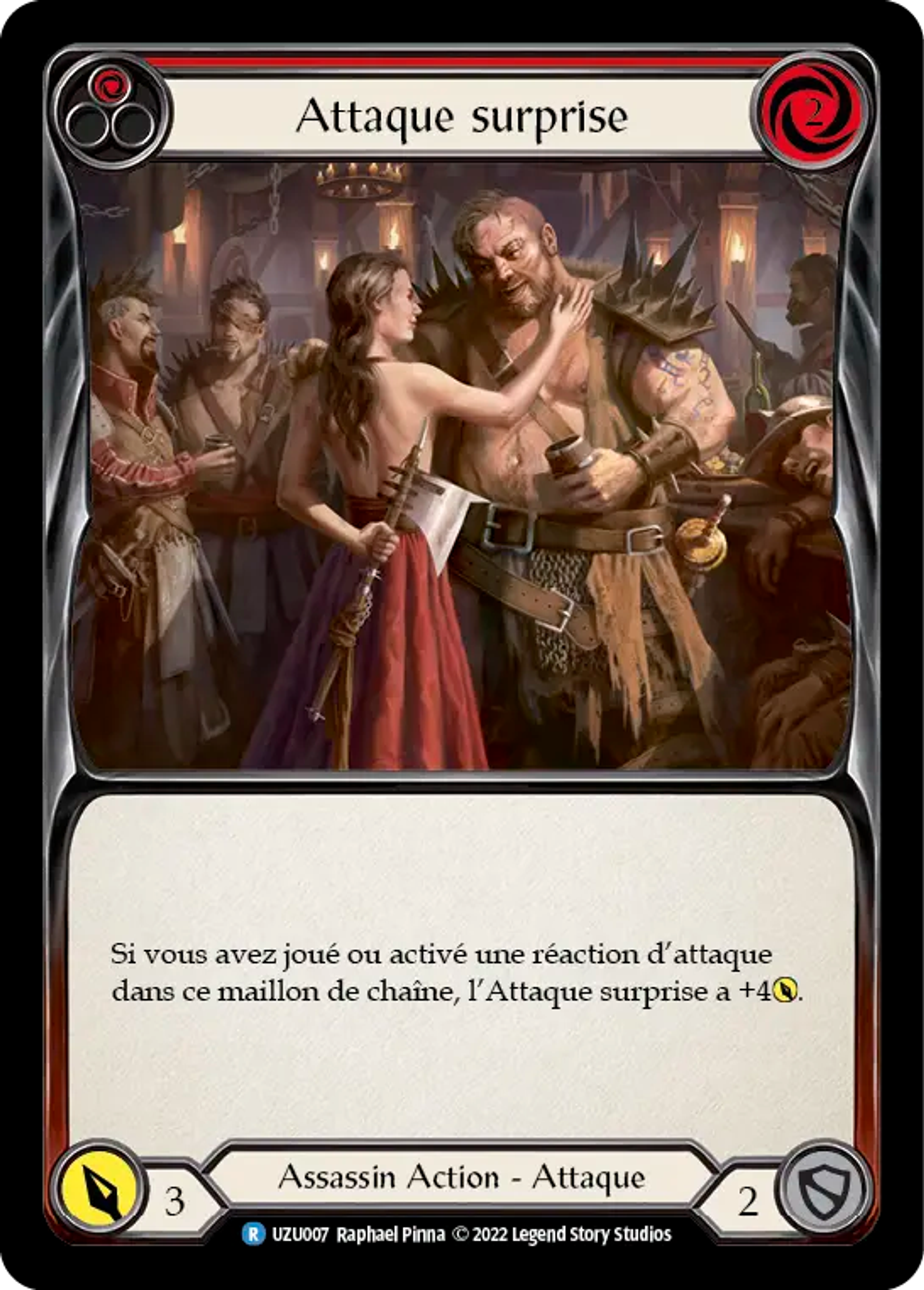 Attaque surprise — Uzuri - Blitz Deck — Flesh and Blood
