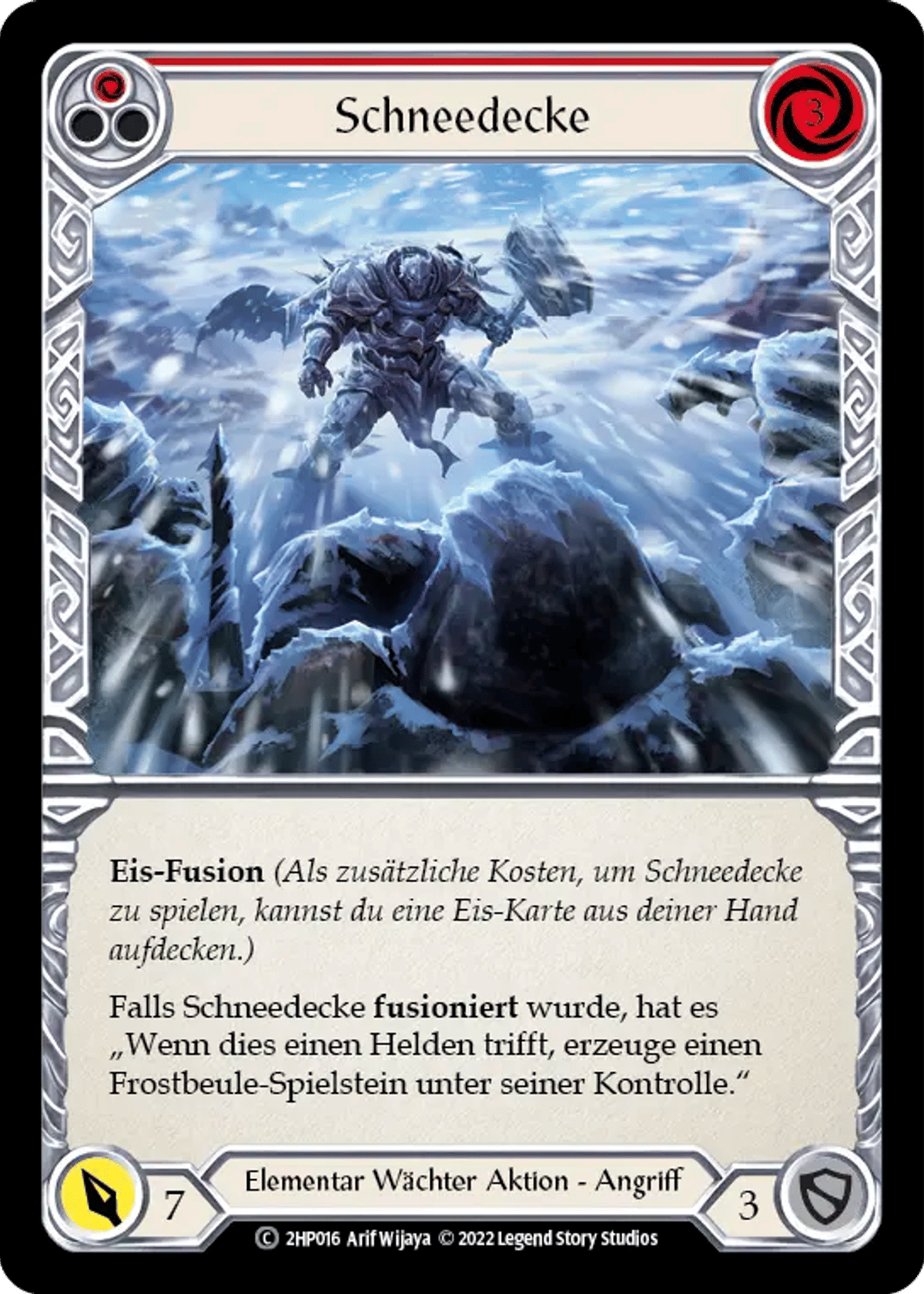 Snow Under (Red) from History Pack 2 - Black Label - Flesh and Blood
