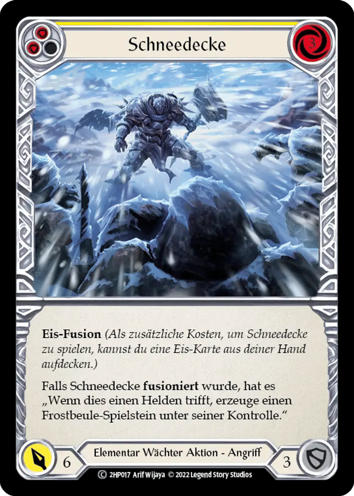 Snow Under (Yellow) from History Pack 2 - Black Label - Flesh and Blood