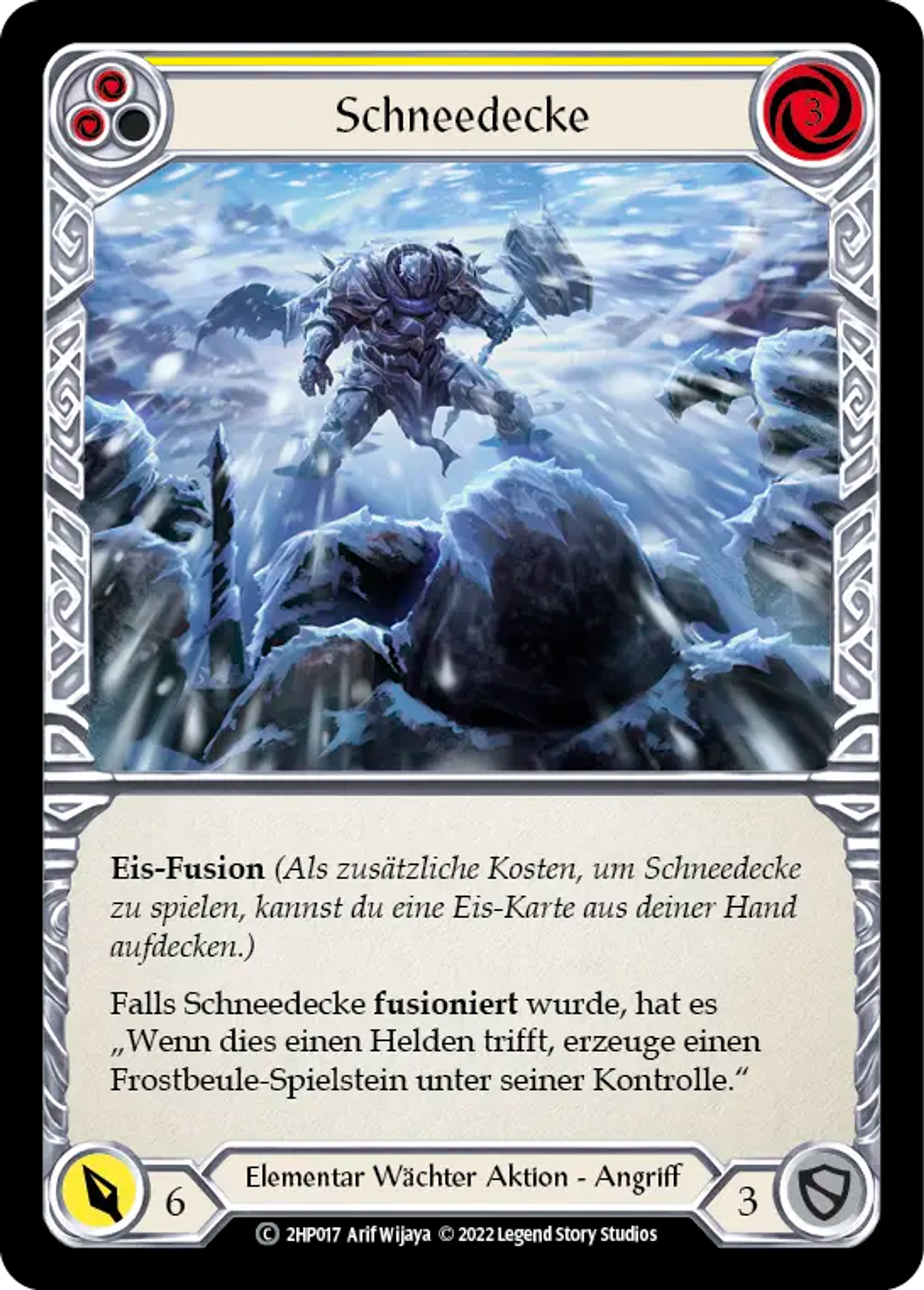 Snow Under (Yellow) — History Pack 2 - Black Label — Flesh and Blood