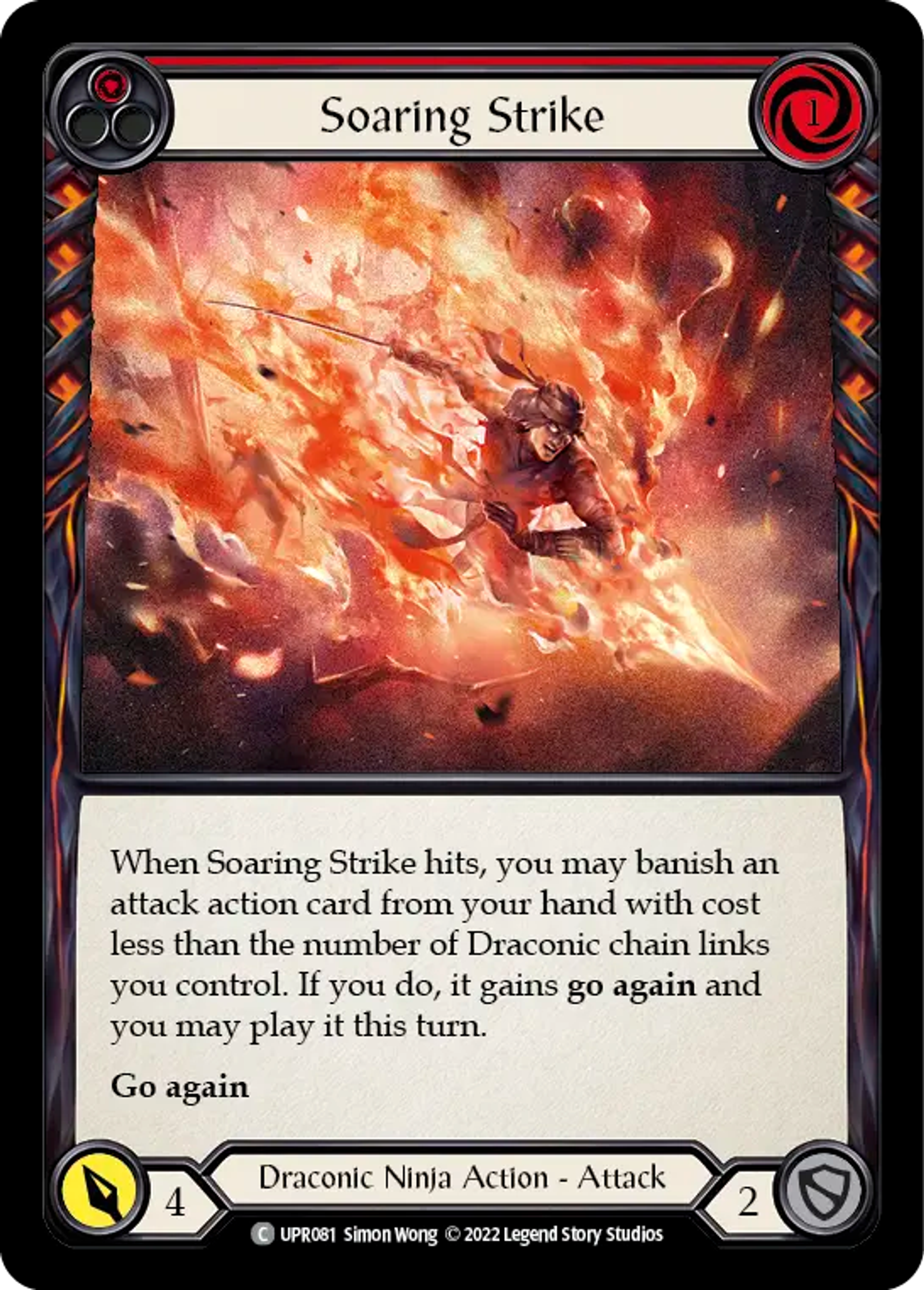 Soaring Strike (Red) — Uprising — Flesh and Blood