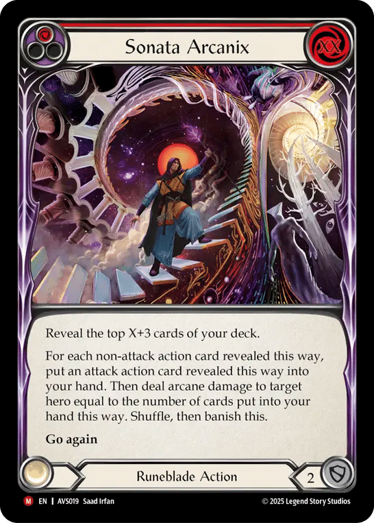 Sonata Arcanix — Armory Deck Legends - Viserai, Rune Blood — Flesh and Blood