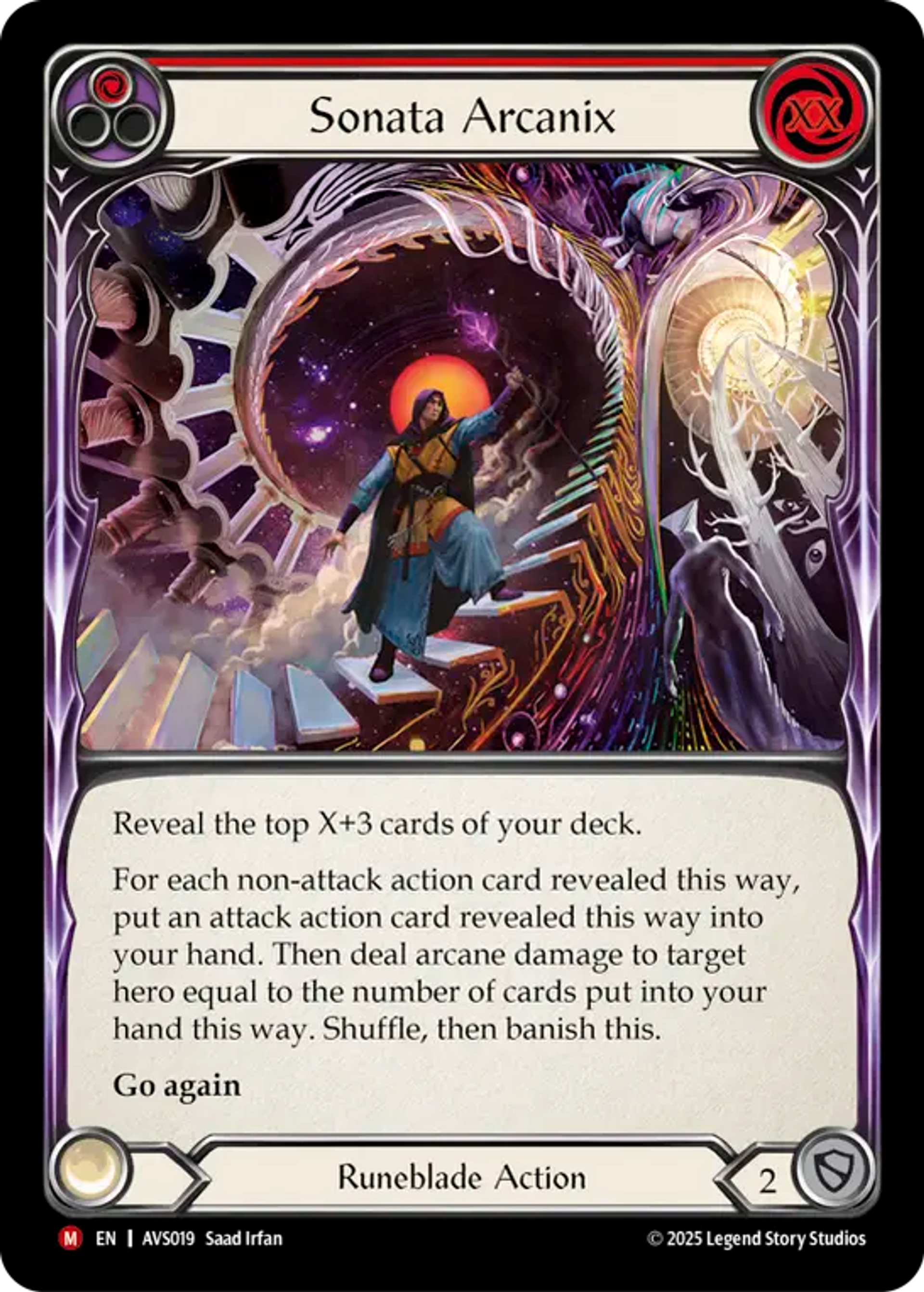 Sonata Arcanix — Armory Deck Legends - Viserai, Rune Blood — Flesh and Blood