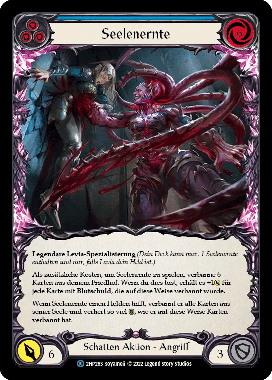 Soul Harvest (Blue) — History Pack 2 - Black Label — Flesh and Blood