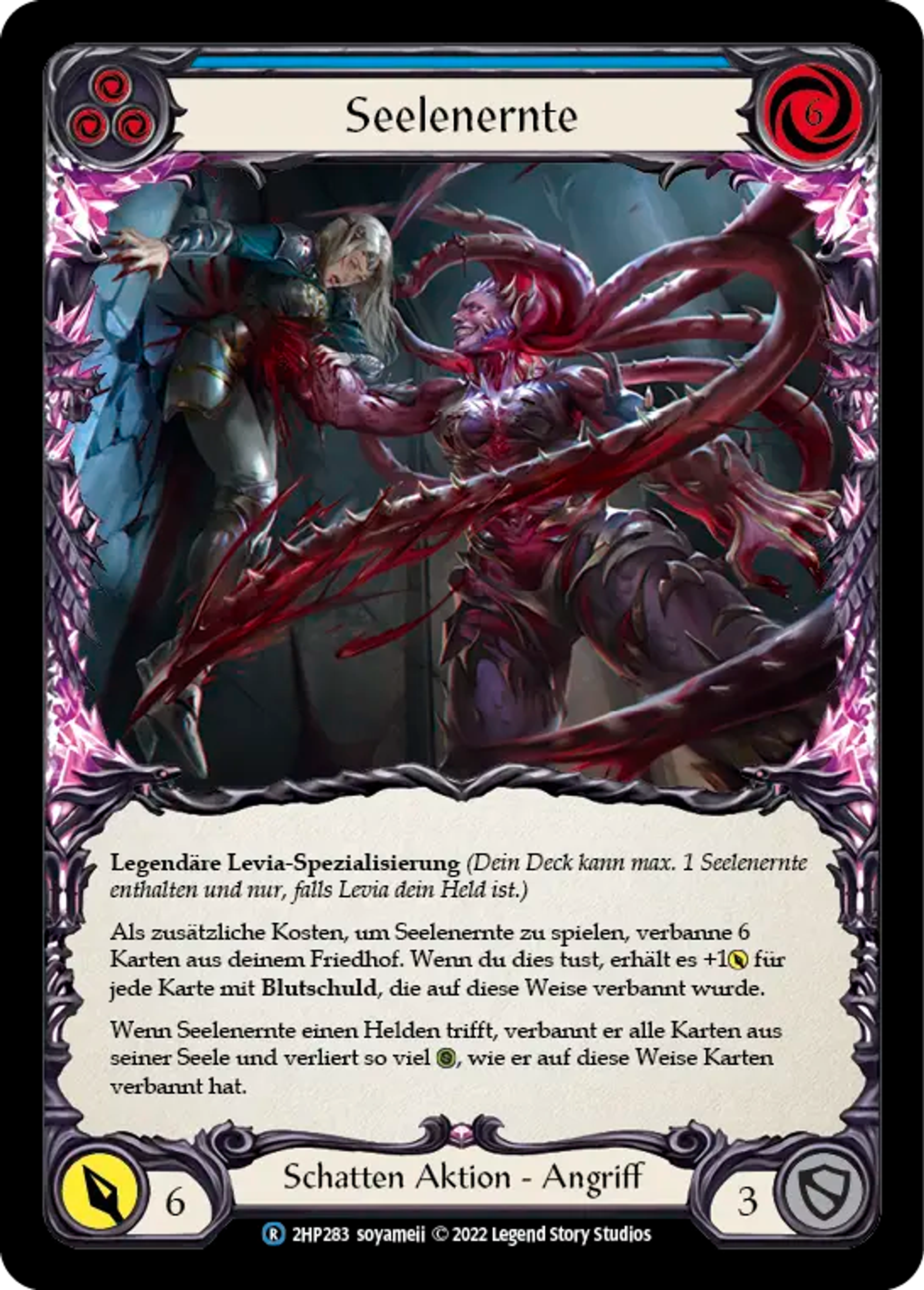 Soul Harvest (Blue) — History Pack 2 - Black Label — Flesh and Blood