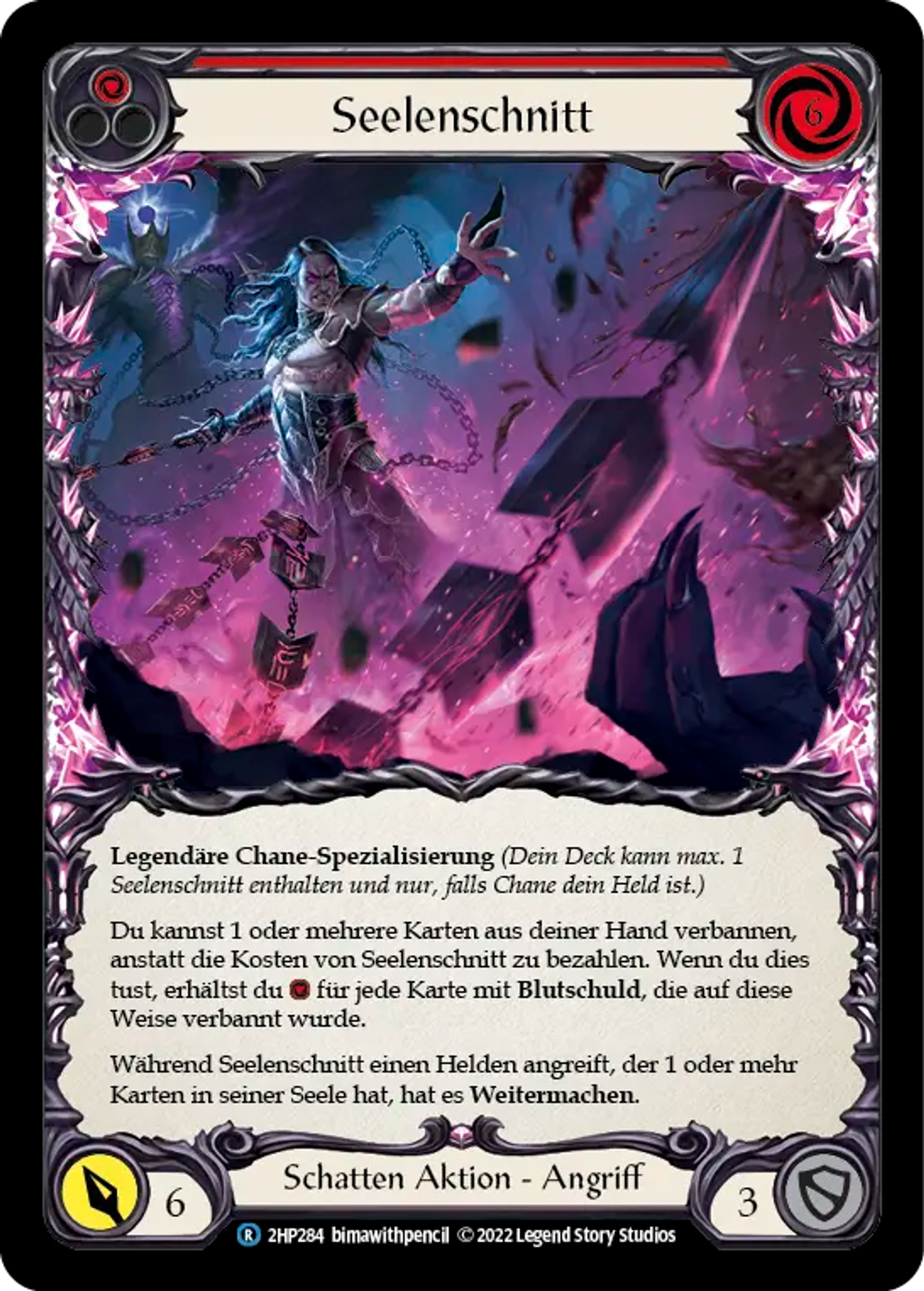 Soul Reaping (Red) — History Pack 2 - Black Label — Flesh and Blood