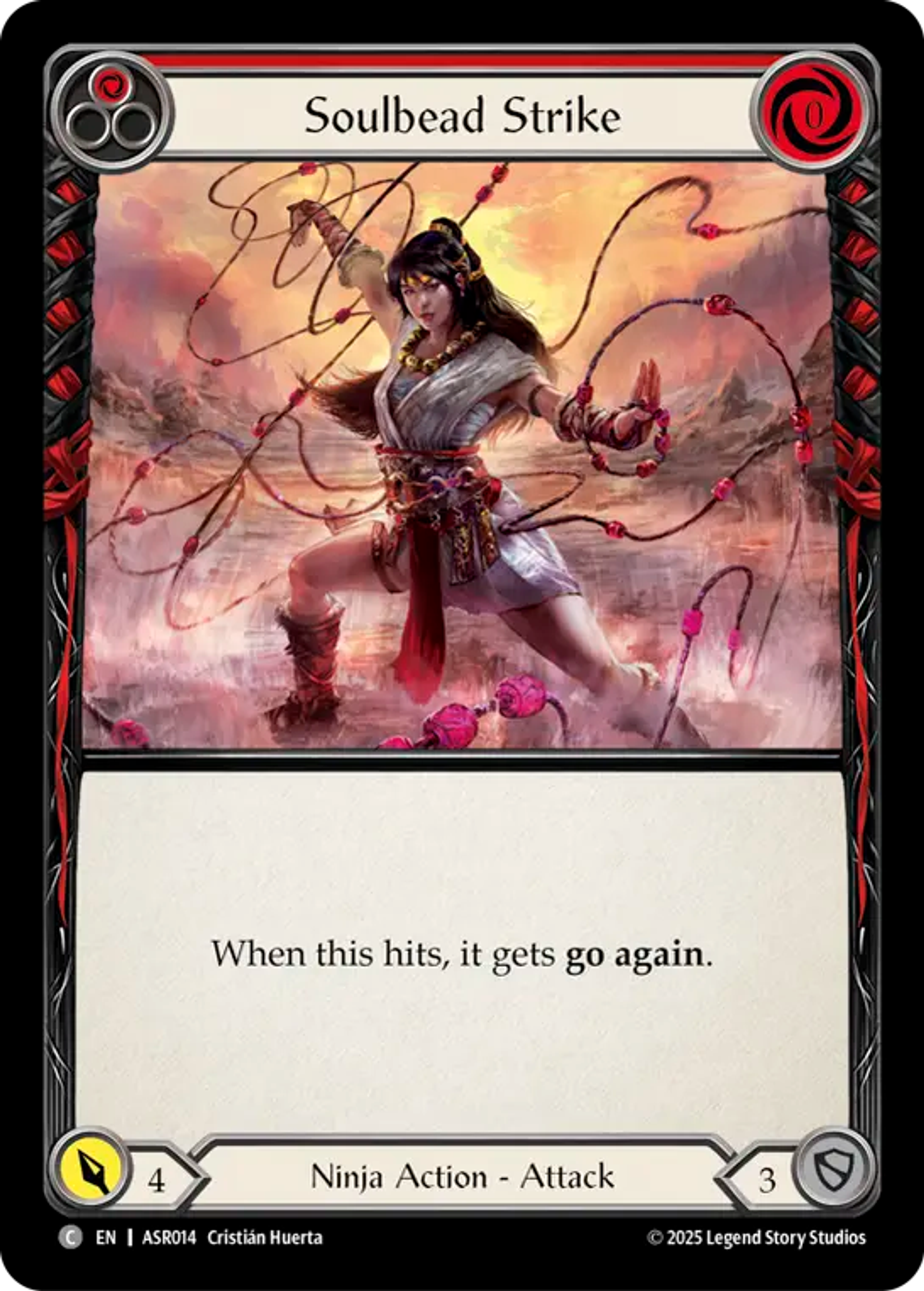 Soulbead Strike (Red) — Armory Deck - Ira, Scarlet Revenger — Flesh and Blood