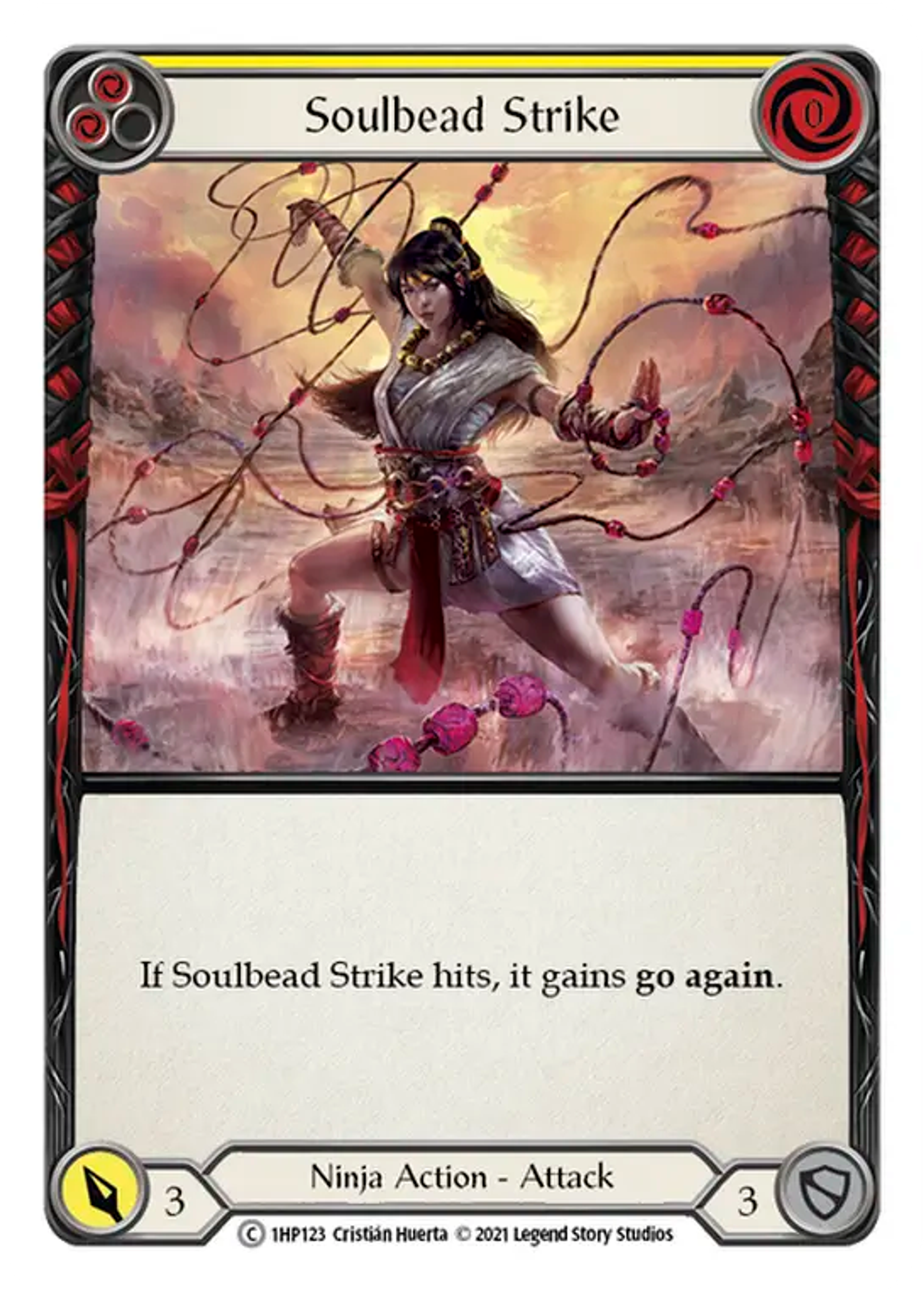 Soulbead Strike (Yellow) — History Pack 1 — Flesh and Blood
