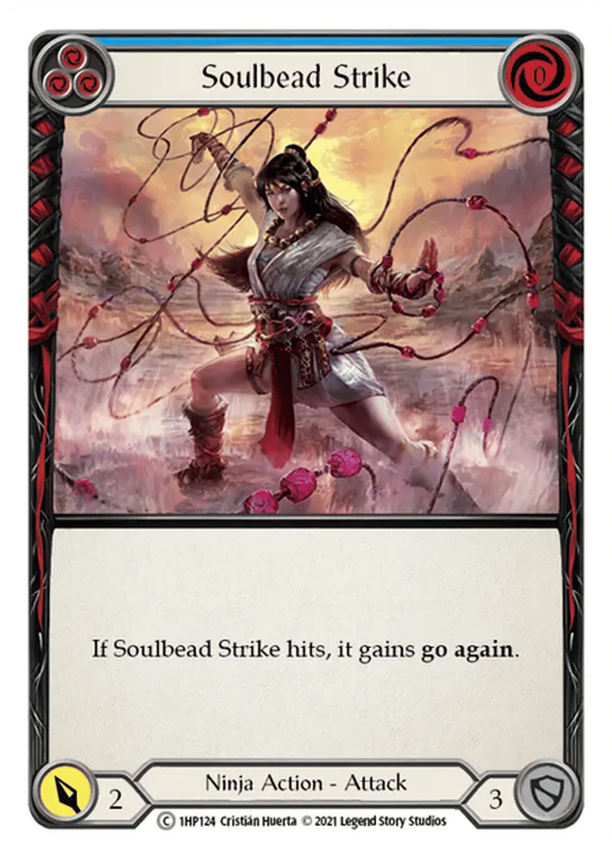 Soulbead Strike (Blue) from History Pack 1 - Flesh and Blood