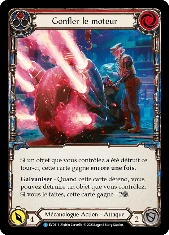 Gonfler le moteur — Bright Lights — Flesh and Blood