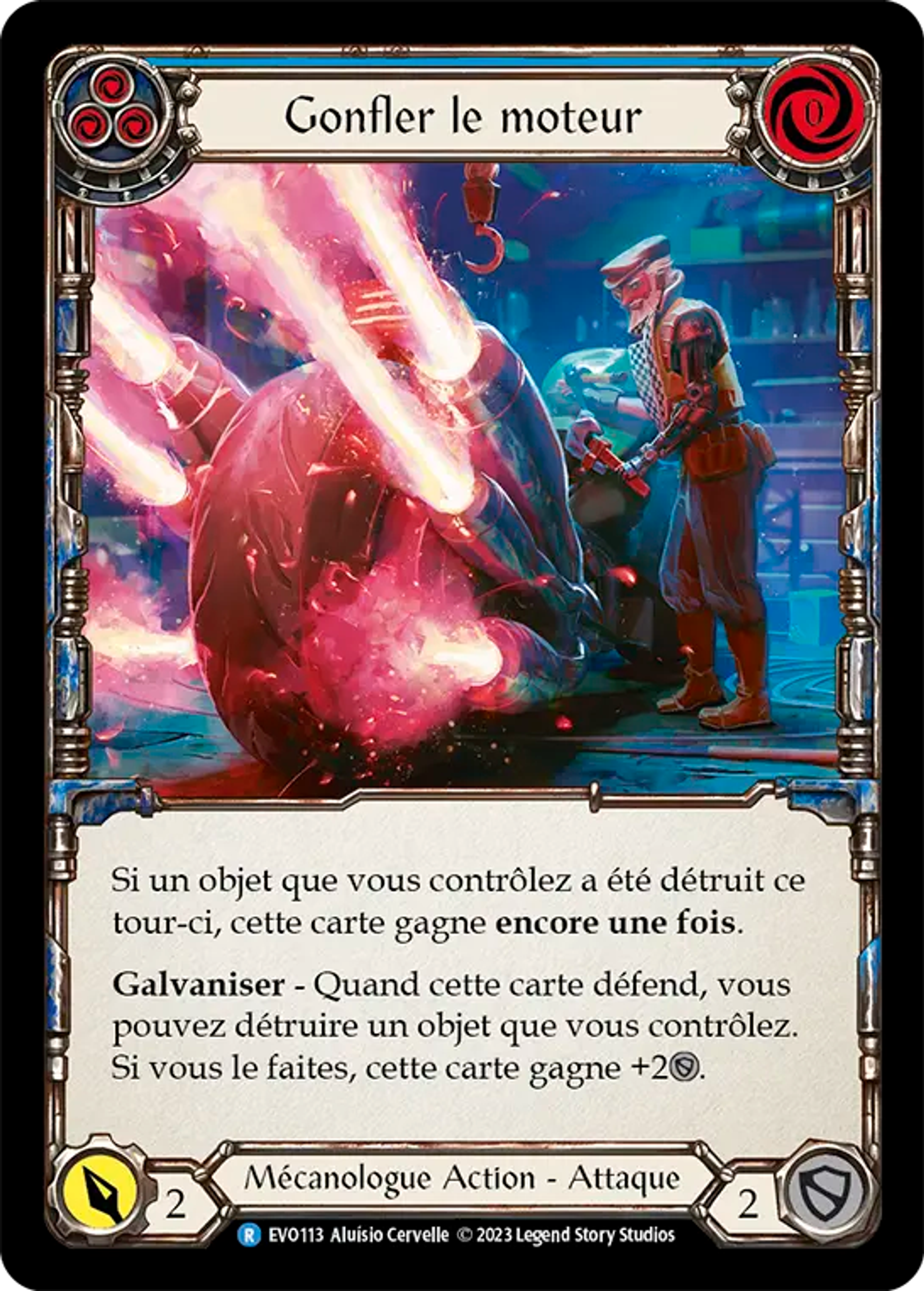 Gonfler le moteur — Bright Lights — Flesh and Blood