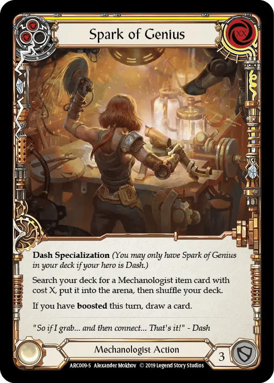 Spark of Genius — Arcane Rising — Flesh and Blood