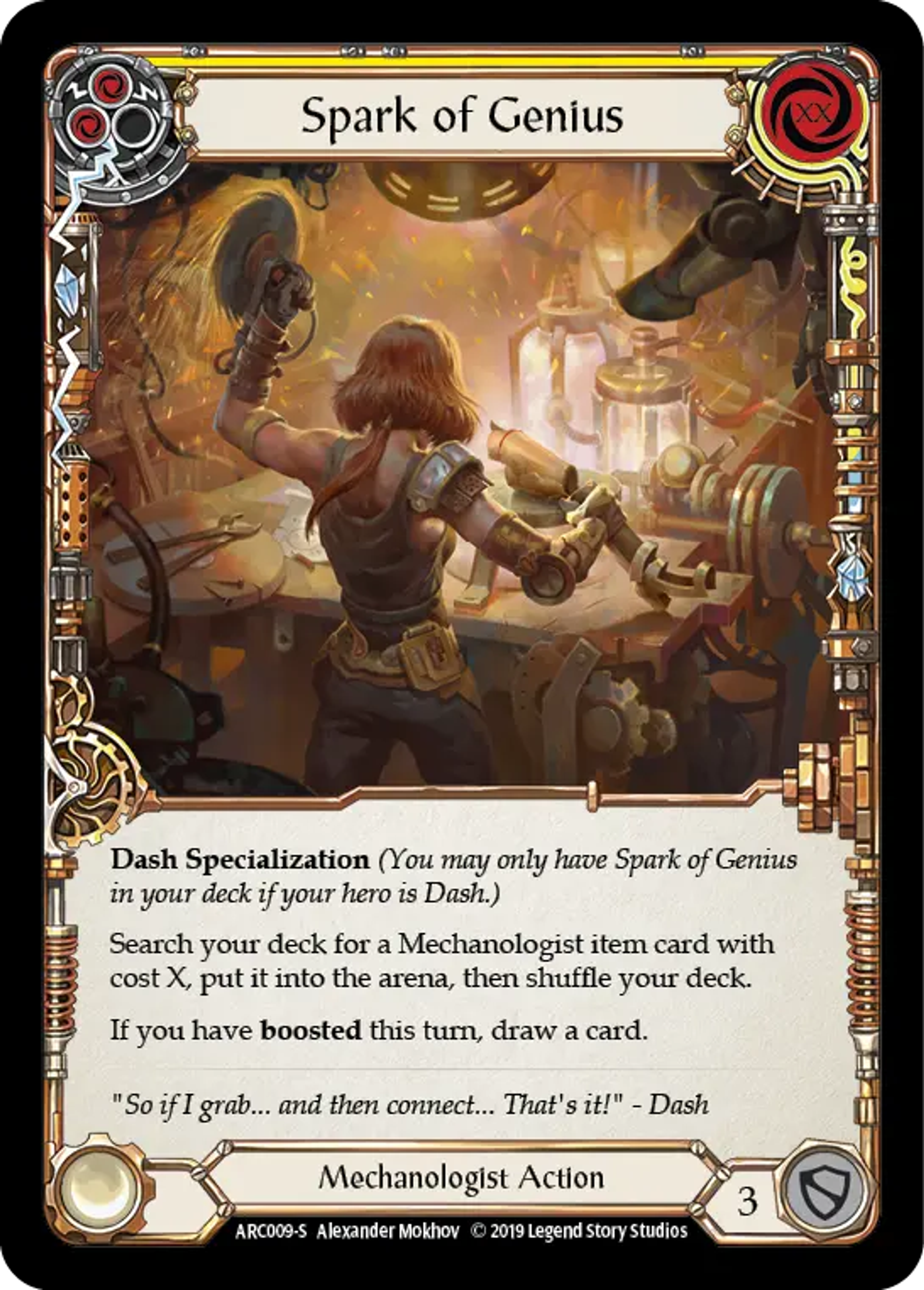 Spark of Genius — Arcane Rising — Flesh and Blood