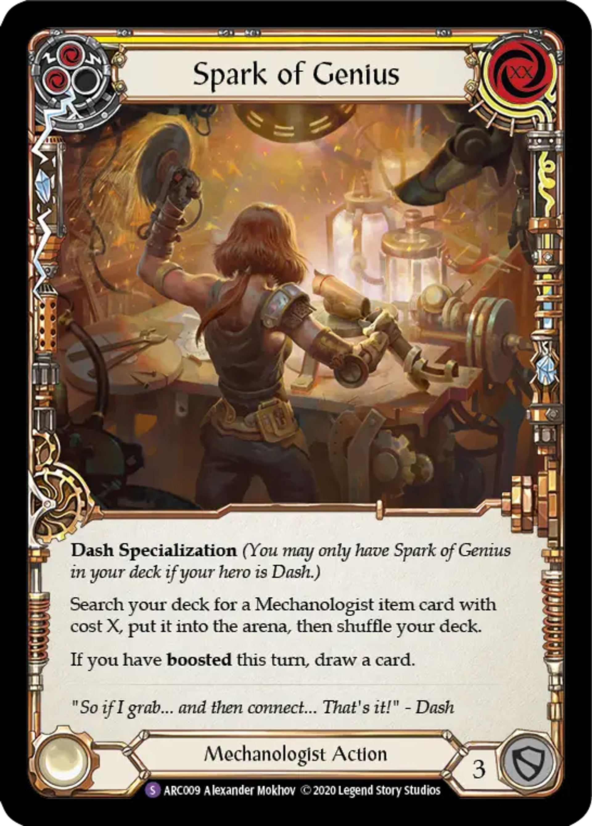 Spark of Genius — Arcane Rising - Unlimited — Flesh and Blood