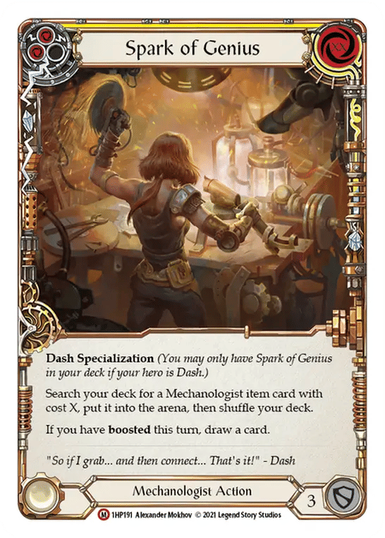 Spark of Genius — History Pack 1 — Flesh and Blood
