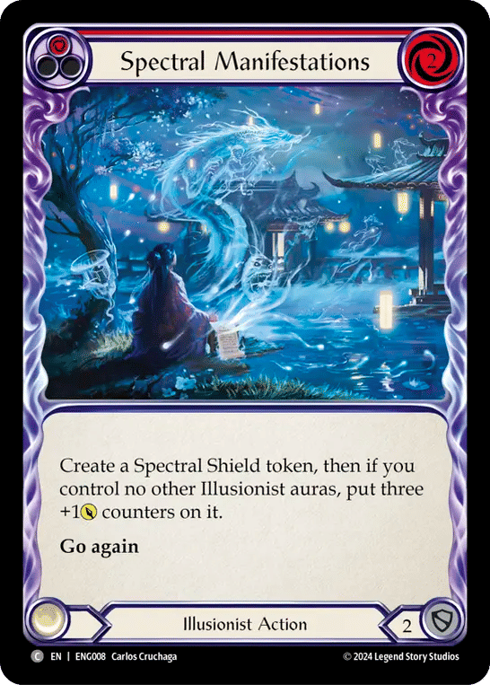 Spectral Manifestations (Red) — Enigma - Blitz Deck — Flesh and Blood