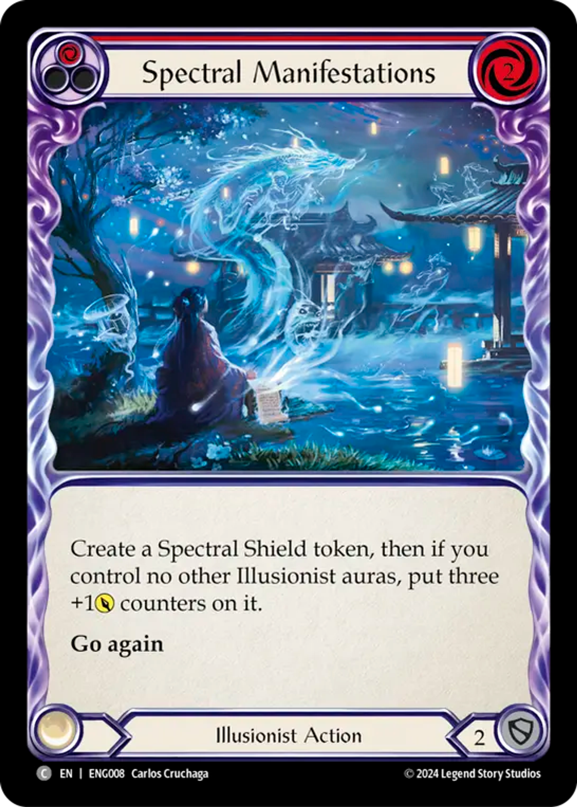 Spectral Manifestations (Red) — Enigma - Blitz Deck — Flesh and Blood
