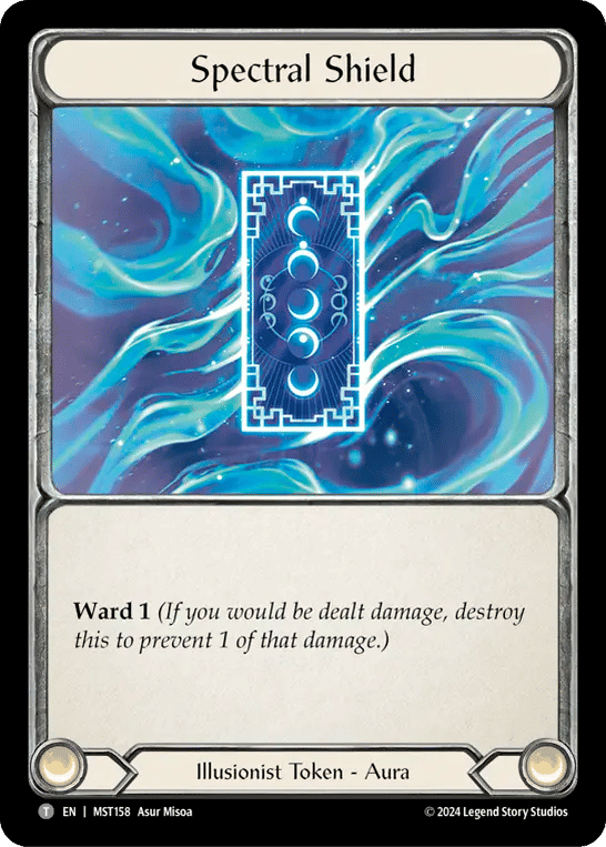Spectral Shield — Part the Mistveil — Flesh and Blood