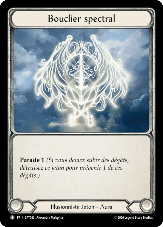 Bouclier spectral — Silver Age - Prism, Advent of Thrones — Flesh and Blood