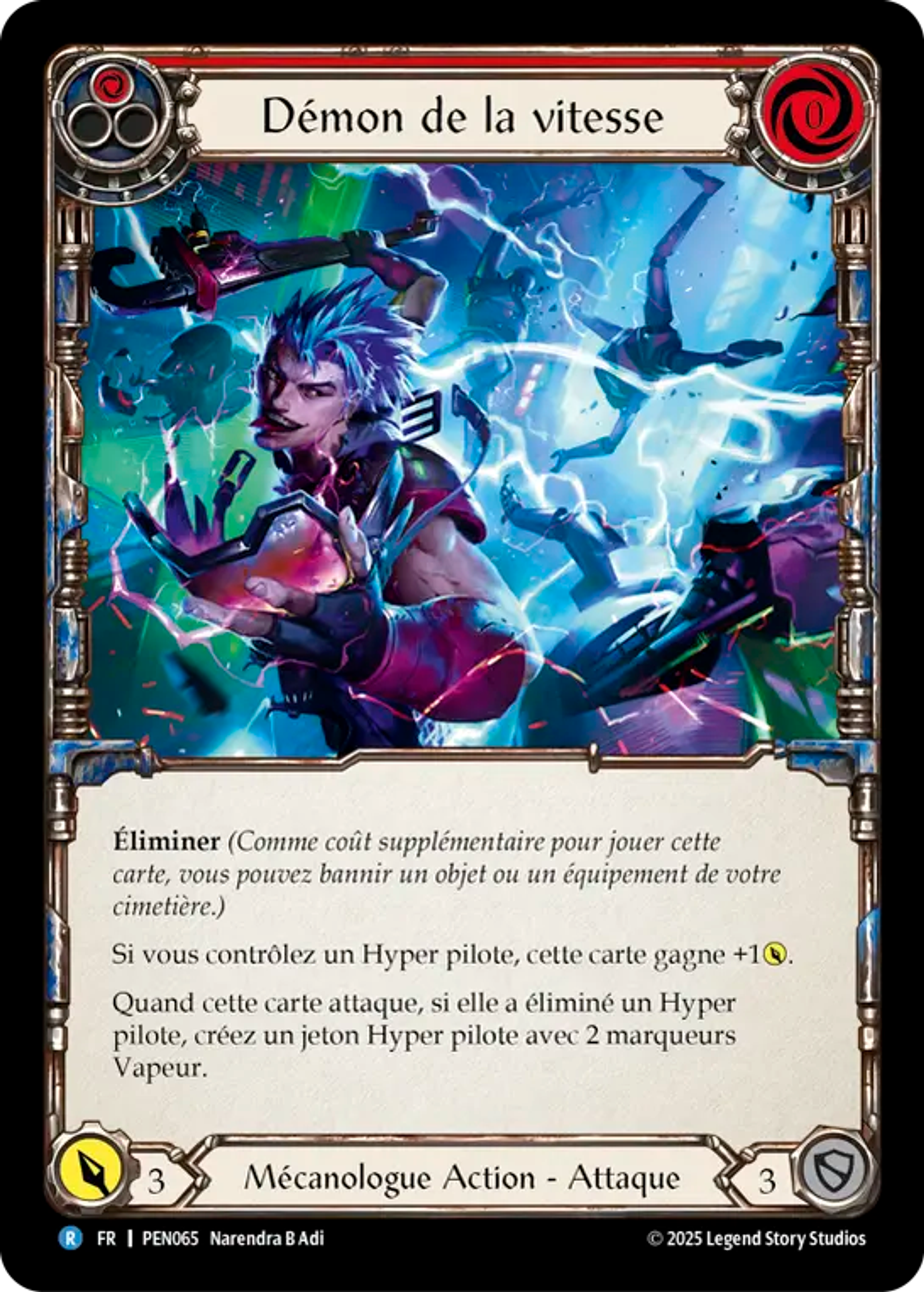 Speed Demon (Red) — Compendium of Rathe — Flesh and Blood