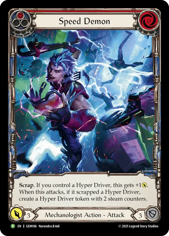 Speed Demon — GEM - Pack 5 — Flesh and Blood
