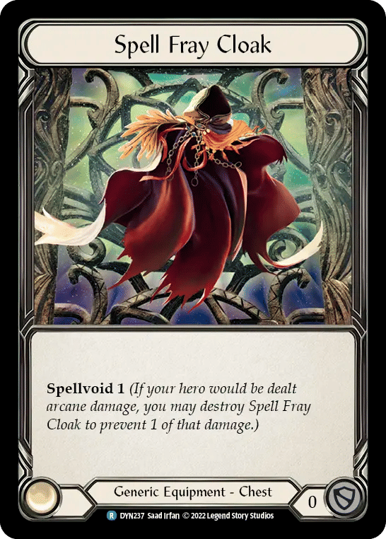 Spell Fray Cloak — Dynasty — Flesh and Blood