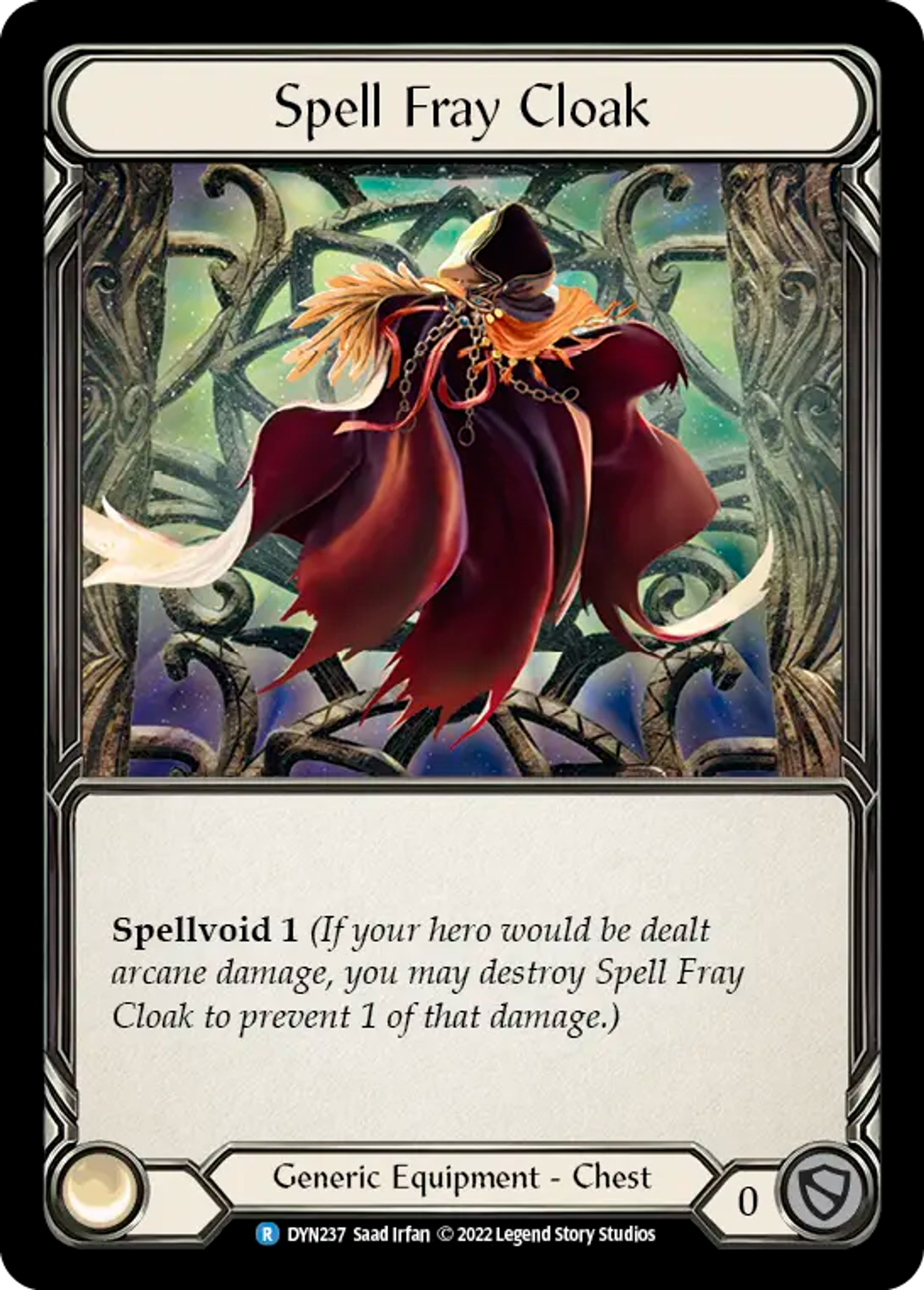 Spell Fray Cloak — Dynasty — Flesh and Blood