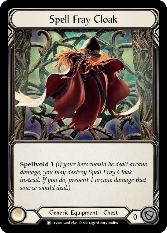 Spell Fray Cloak — Levia - Blitz Deck — Flesh and Blood