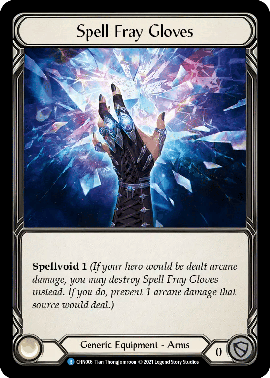 Spell Fray Gloves — Chane - Blitz Deck — Flesh and Blood