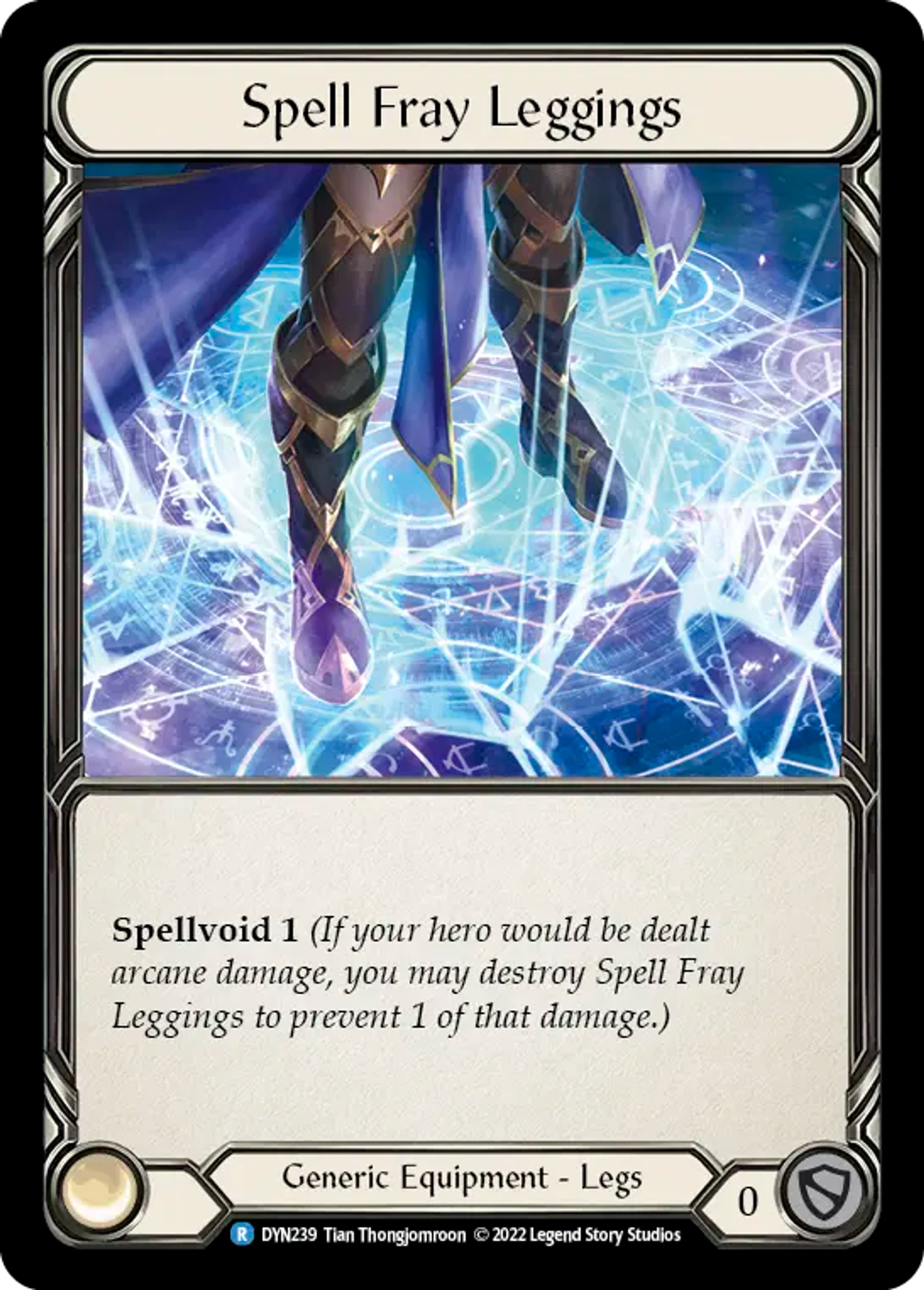 Spell Fray Leggings — Dynasty — Flesh and Blood
