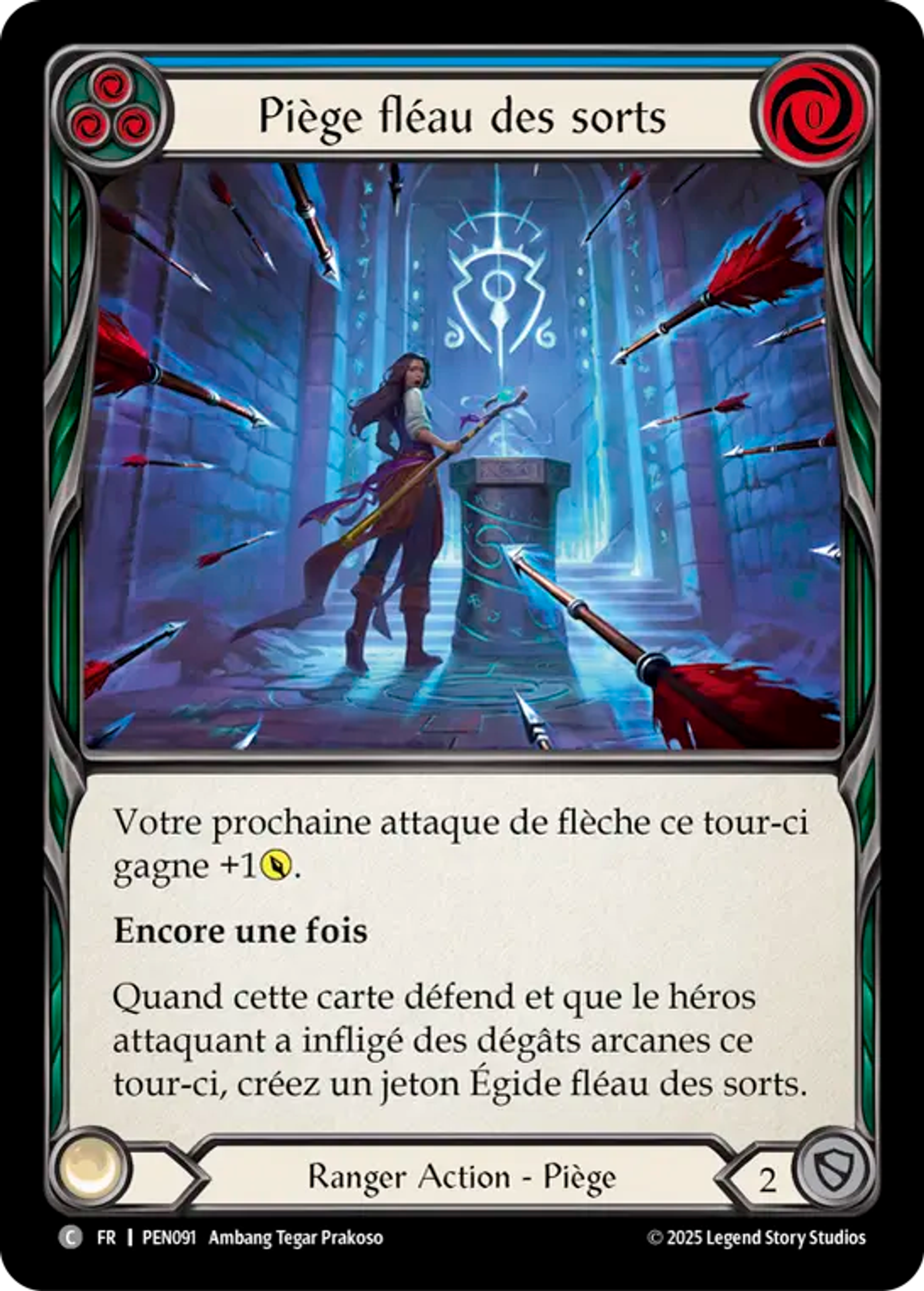 Spellbane Trap (Blue) — Compendium of Rathe — Flesh and Blood