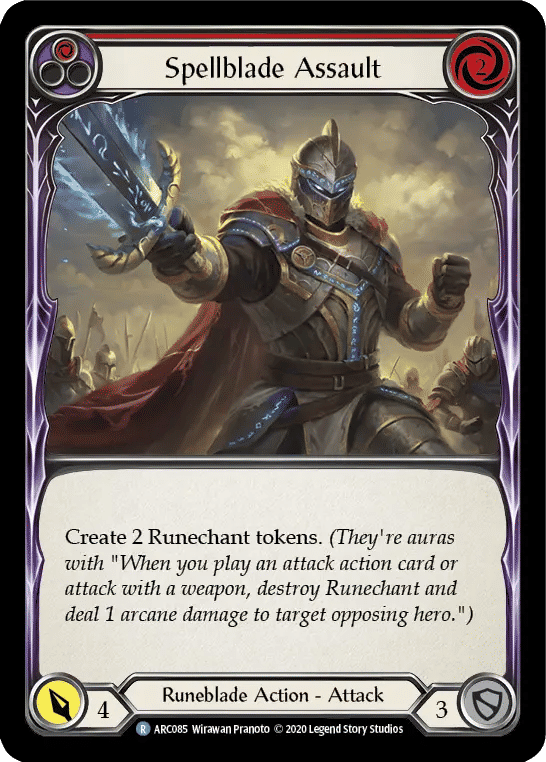 Spellblade Assault (Red) — Arcane Rising - Unlimited — Flesh and Blood