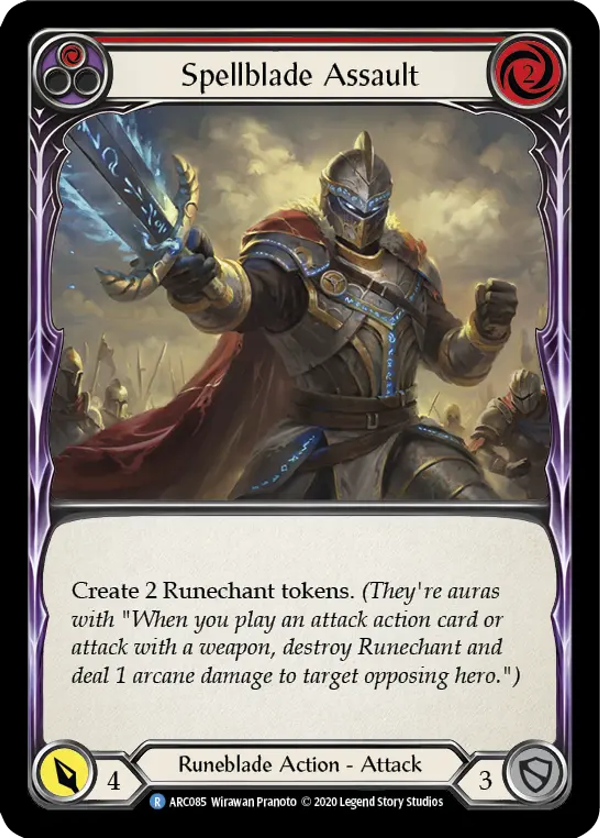 Spellblade Assault (Red) — Arcane Rising - Unlimited — Flesh and Blood
