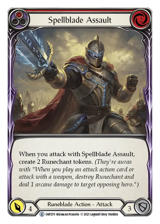 Spellblade Assault (Red) — History Pack 1 — Flesh and Blood