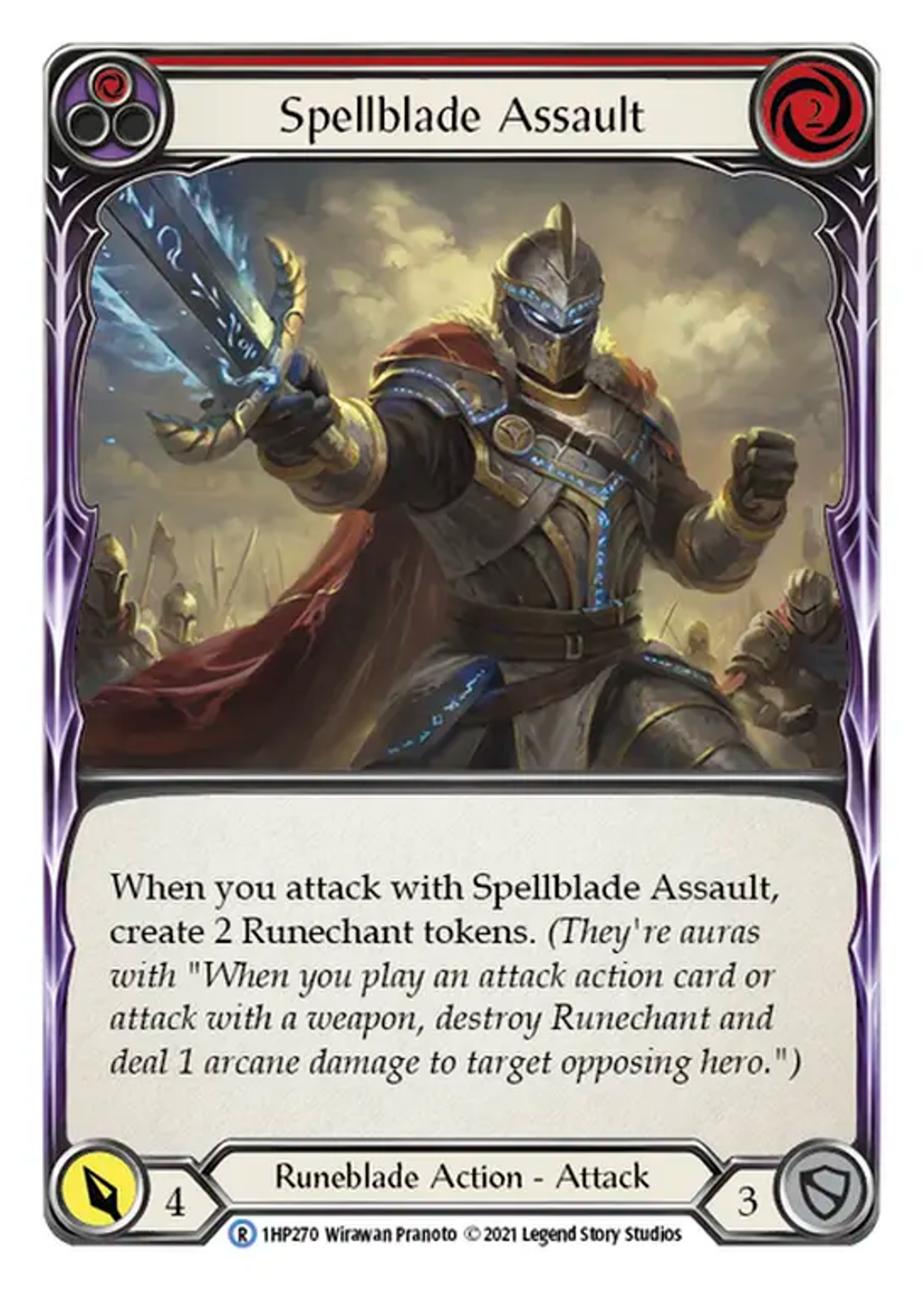 Spellblade Assault (Red) — History Pack 1 — Flesh and Blood