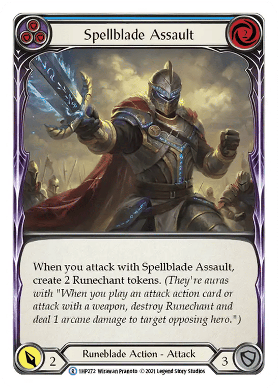 Spellblade Assault (Blue) — History Pack 1 — Flesh and Blood