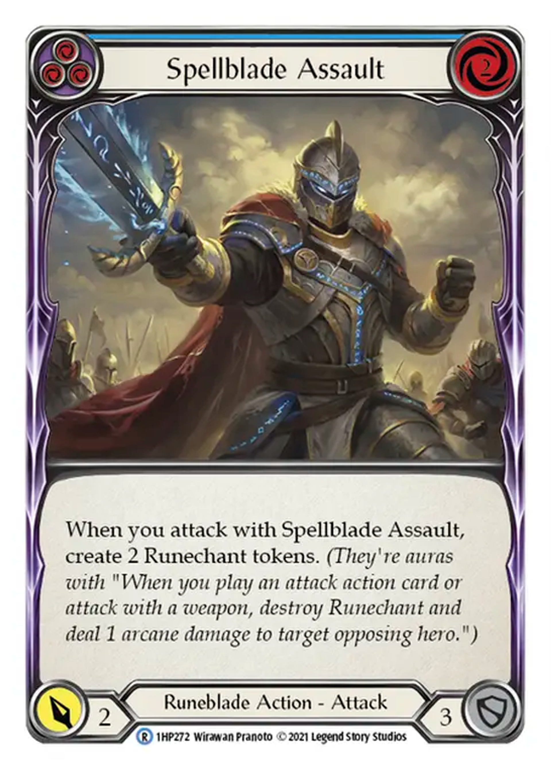Spellblade Assault (Blue) — History Pack 1 — Flesh and Blood