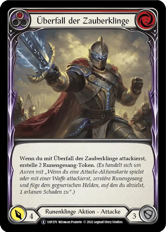 Spellblade Assault (Red) — History Pack 1 - Black Label — Flesh and Blood