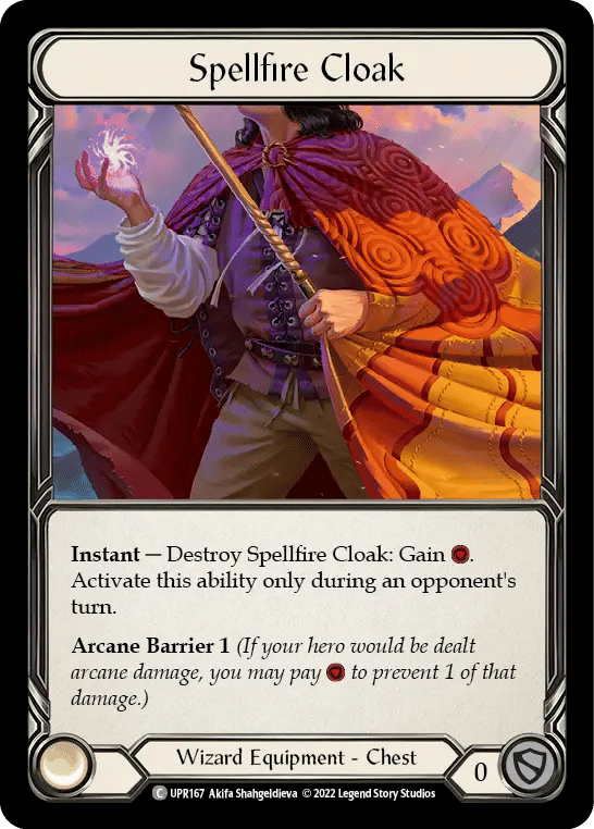Spellfire Cloak — Uprising — Flesh and Blood