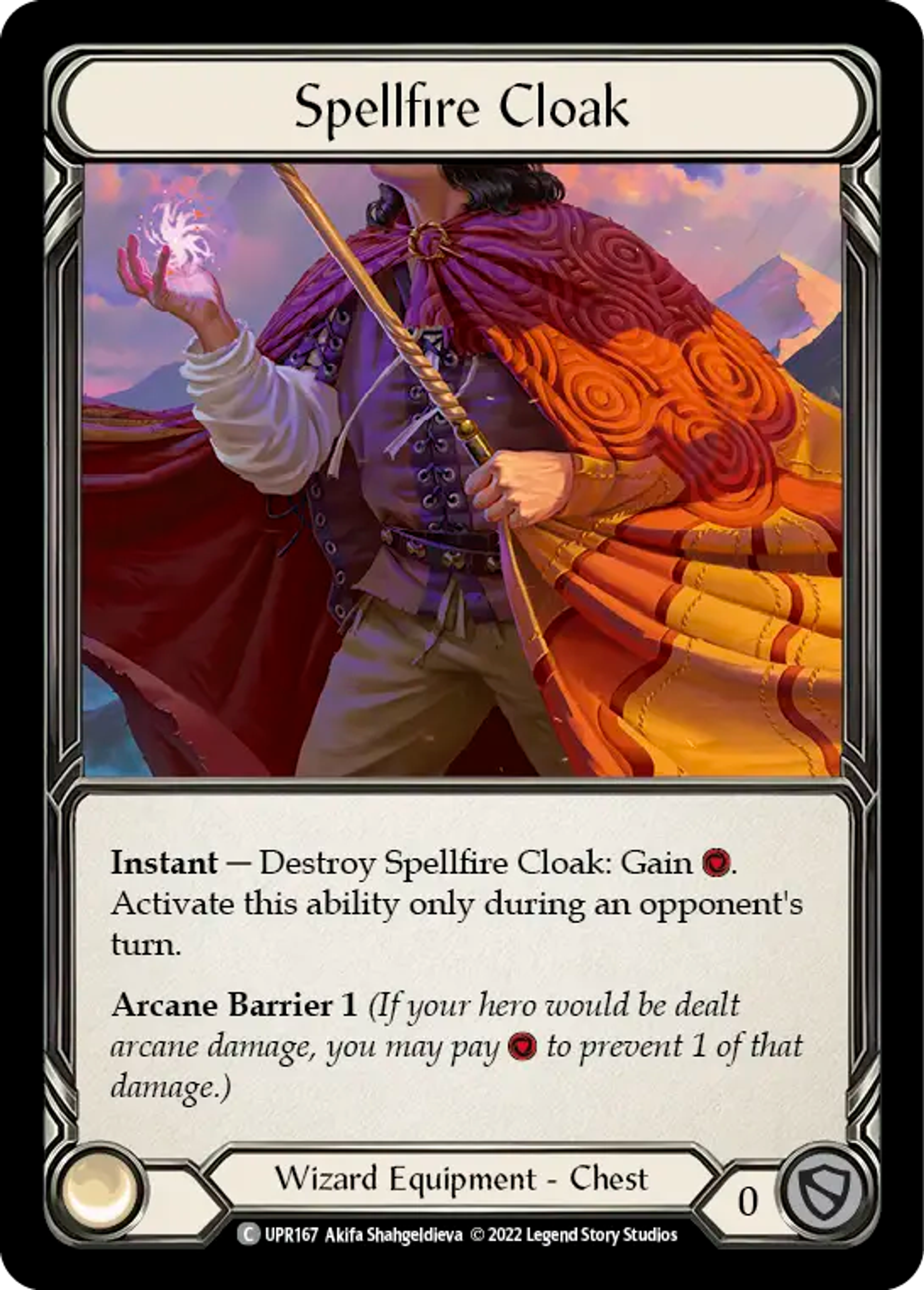 Spellfire Cloak — Uprising — Flesh and Blood